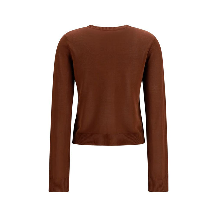 Women’s Ganni Brown Cotton Cardigan