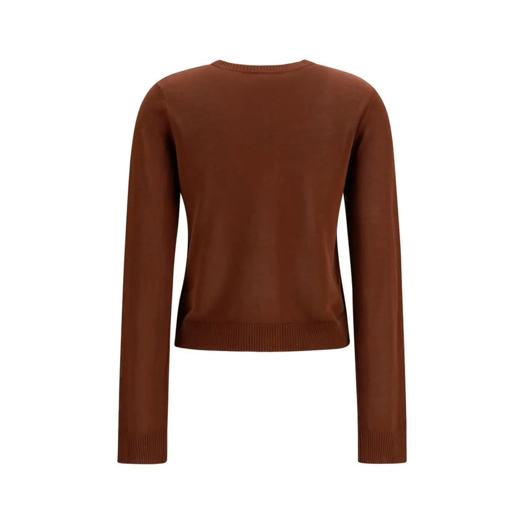 Women’s Ganni Brown Cotton Cardigan