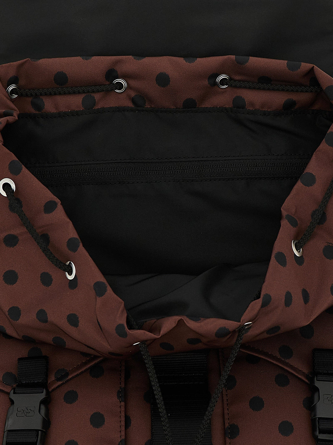Women’s Ganni Brown Recycled Polyamide Backpack