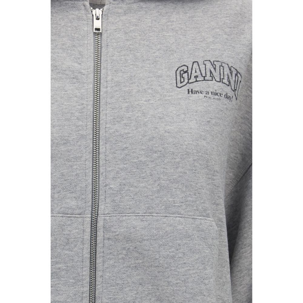 Women’s Ganni Gray Cotton Sweatshirt