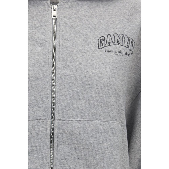 Women’s Ganni Gray Cotton Sweatshirt