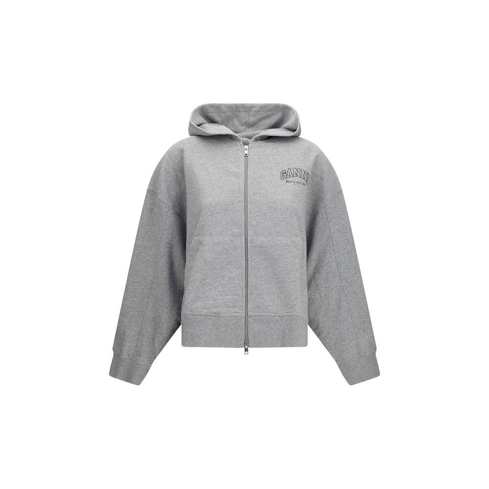 Women’s Ganni Gray Cotton Sweatshirt