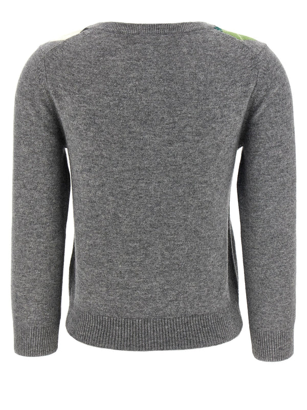 Women’s Ganni Gray Merino Wool Cardigan