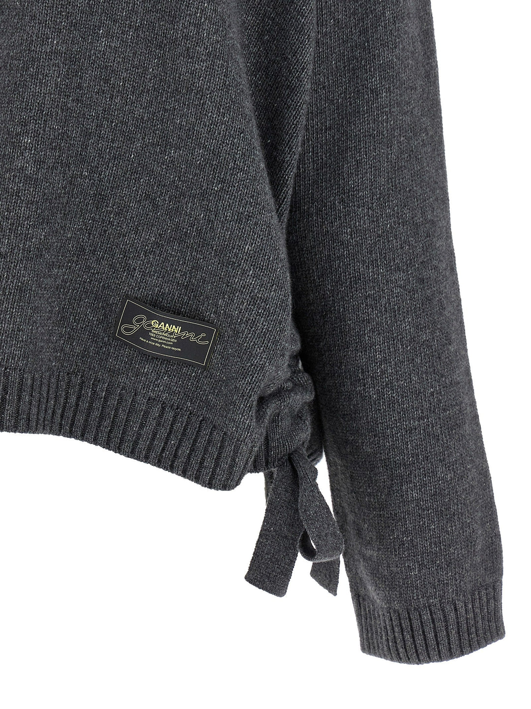 Women’s Ganni Gray Wool Cardigan