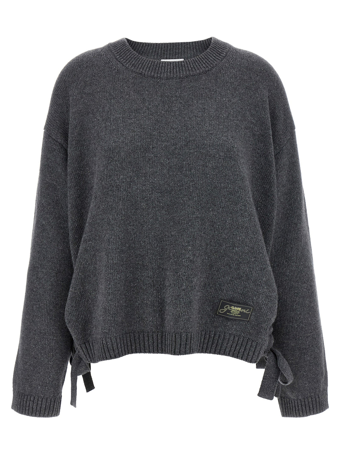 Women’s Ganni Gray Wool Cardigan