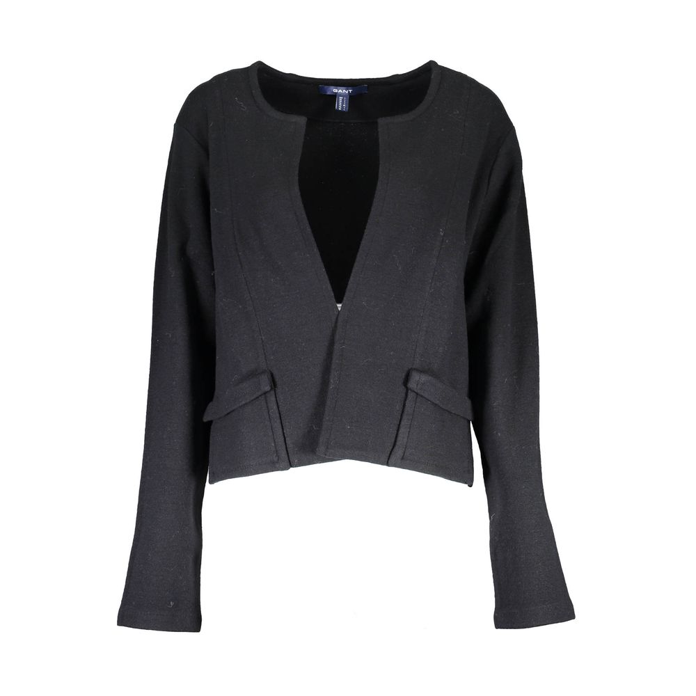 Women’s Gant Black Wool Women Cardigan