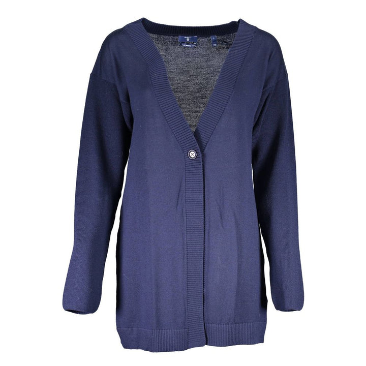 Women’s Gant Blu Wool Womens Cardigan