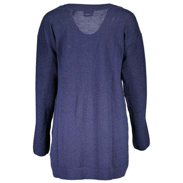 Women’s Gant Blu Wool Womens Cardigan