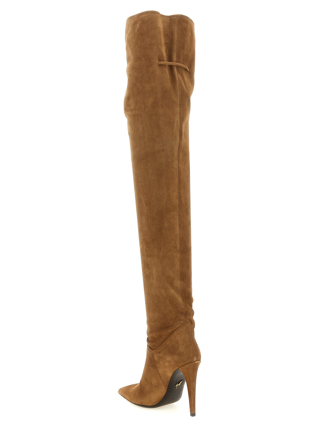 Women’s Giuseppe Zanotti Brown Calfskin Over the Knee