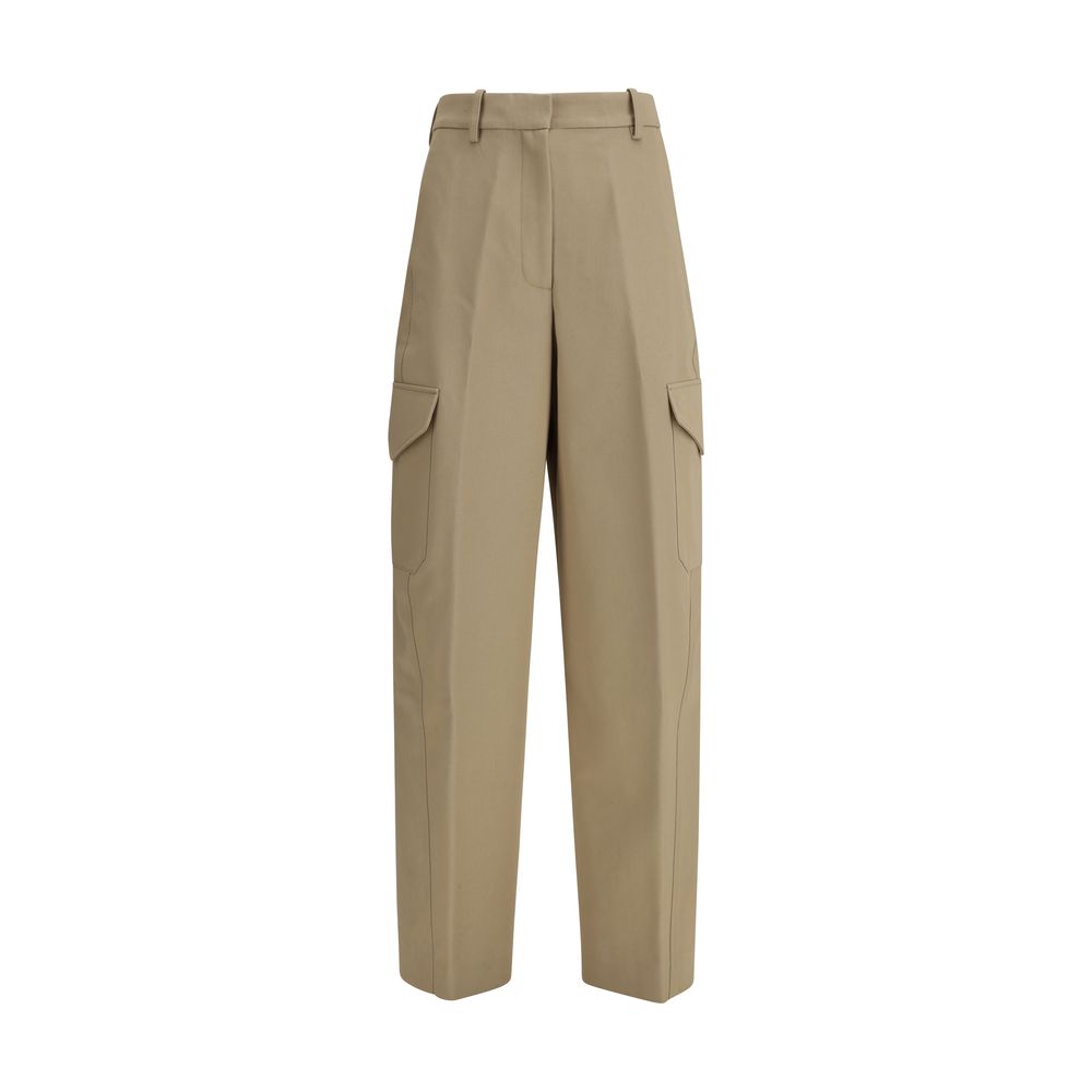 Women’s Givenchy Beige Cotton Cargo Pants