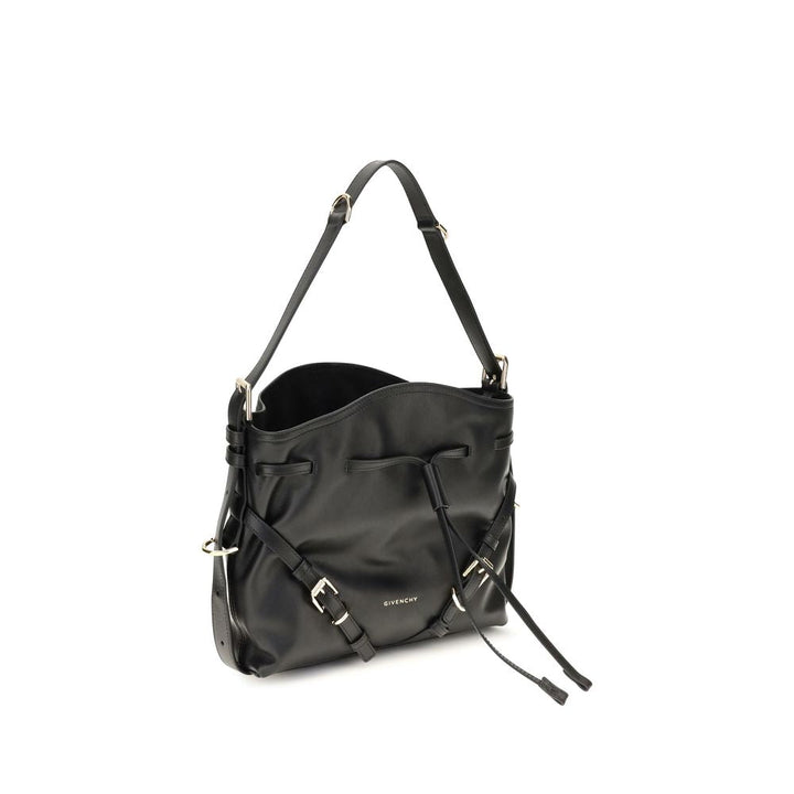 Women’s Givenchy Black Calf Leather Bos Taurus Backet Bag