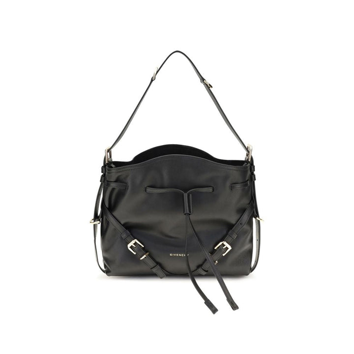 Women’s Givenchy Black Calf Leather Bos Taurus Backet Bag
