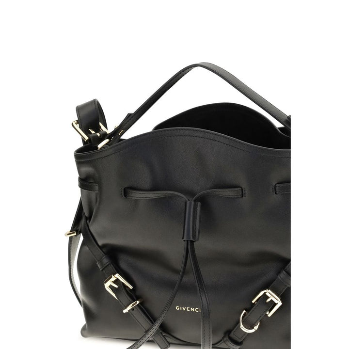 Women’s Givenchy Black Calf Leather Bos Taurus Backet Bag