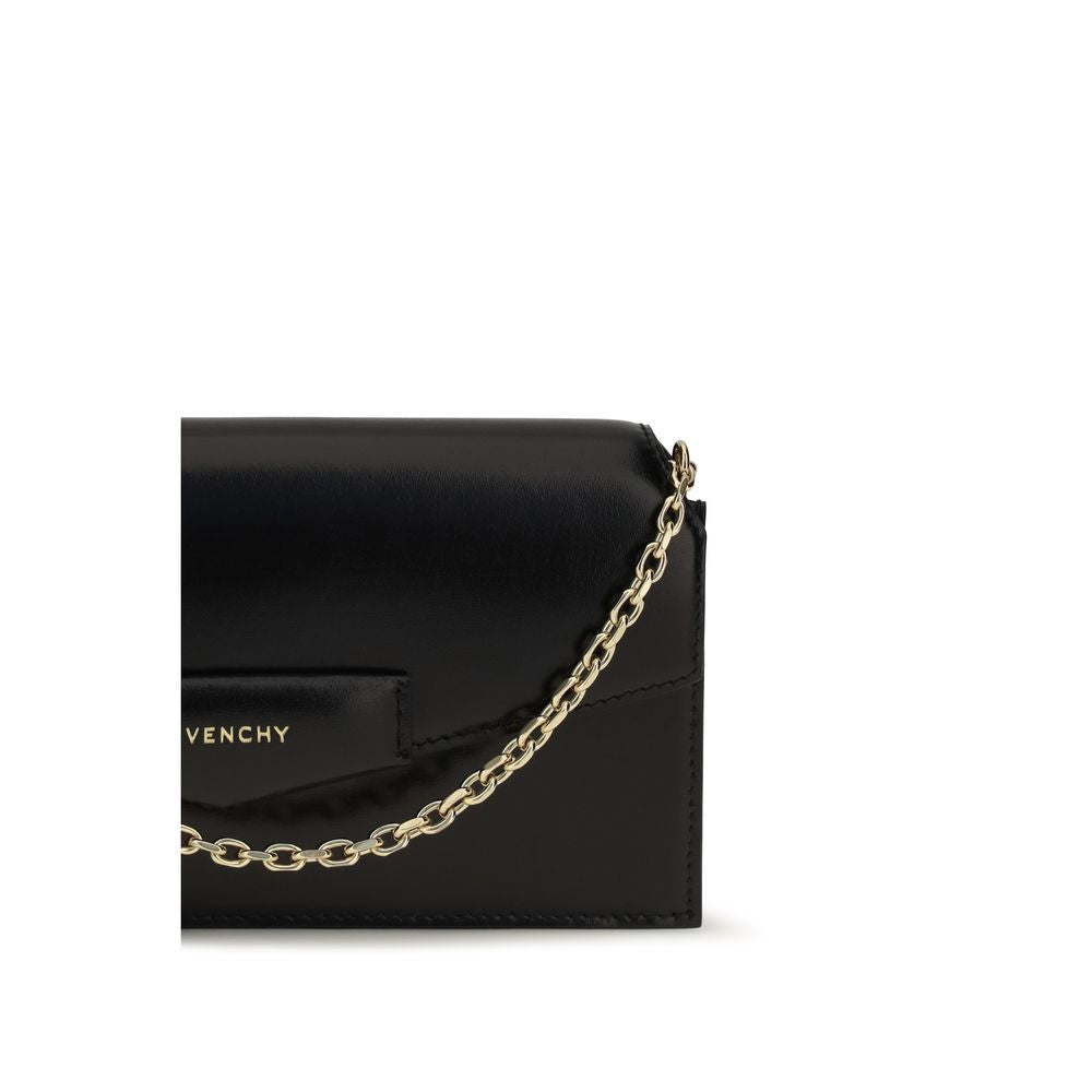 Women’s Givenchy Black Calf Leather Bos Taurus Clutch Bag