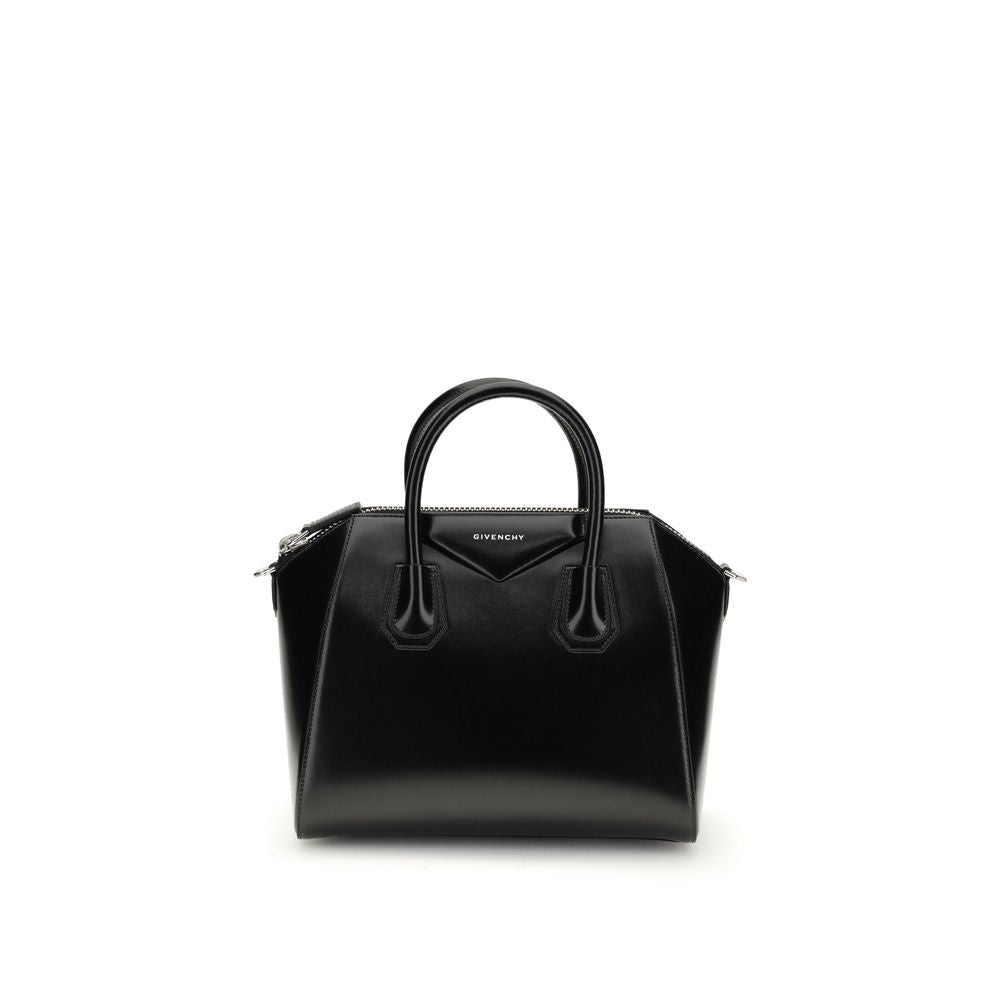 Women’s Givenchy Black Calf Leather Bos Taurus Handbag
