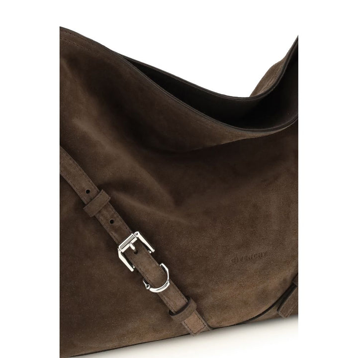 Women’s Givenchy Black Calf Leather Bos Taurus Shoulder Bag