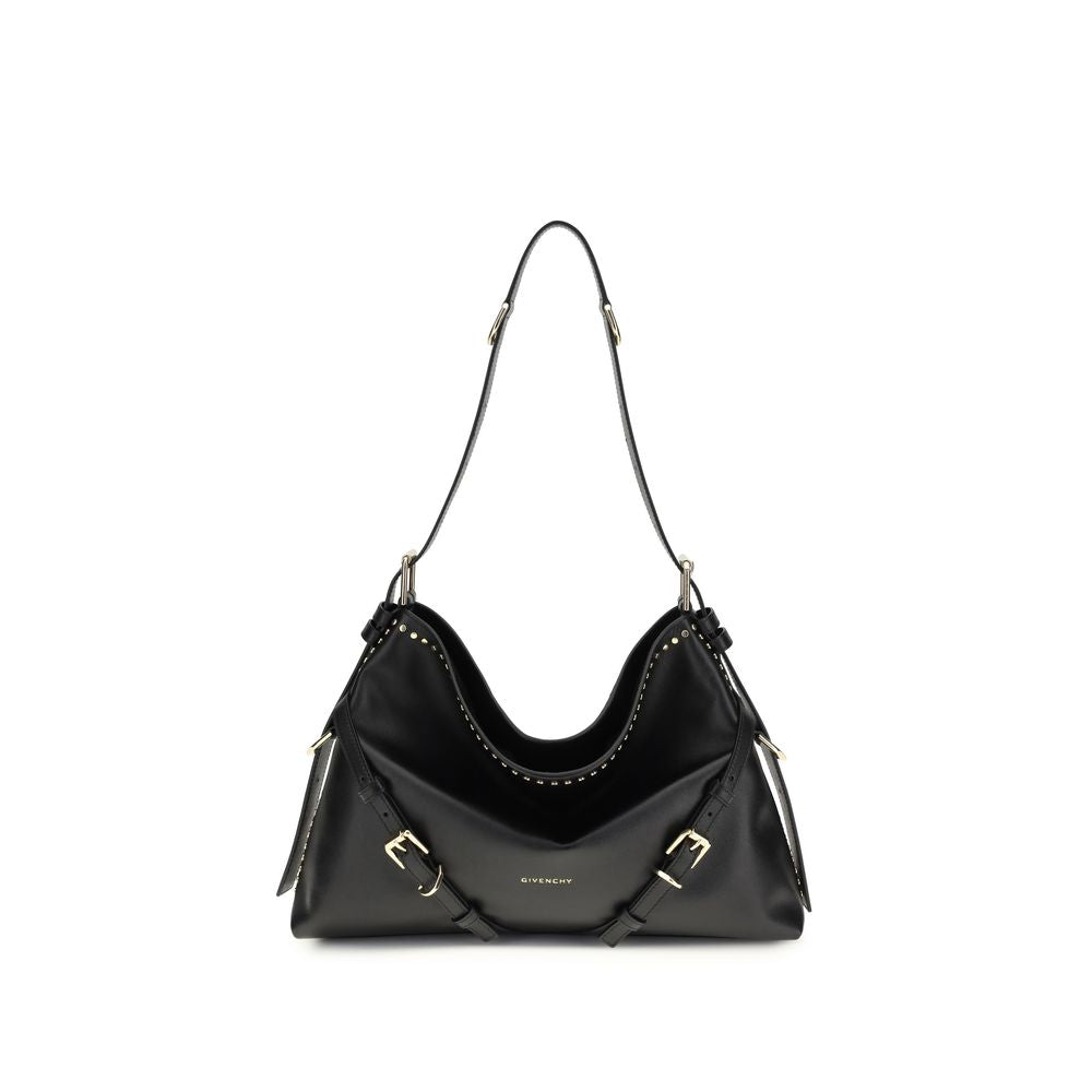 Women’s Givenchy Black Calf Leather Bos Taurus Shoulder Bag