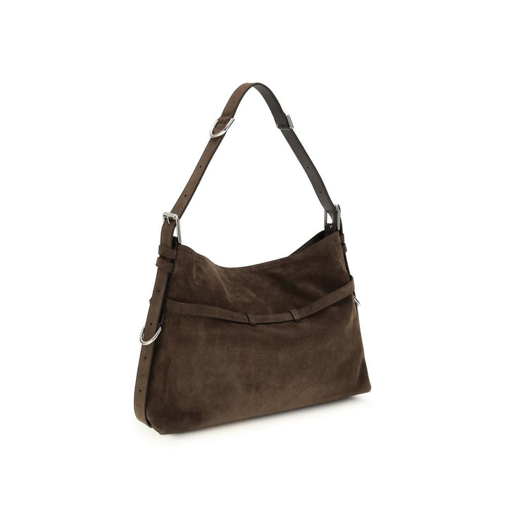 Women’s Givenchy Black Calf Leather Bos Taurus Shoulder Bag