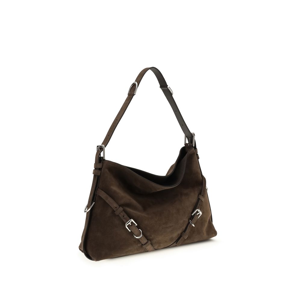 Women’s Givenchy Black Calf Leather Bos Taurus Shoulder Bag