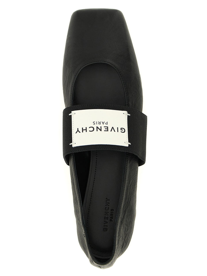 Women’s Givenchy Black Lamb Leather Ballet Flats