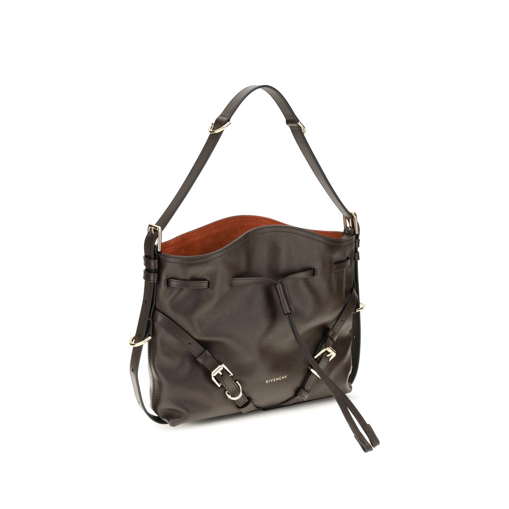 Women’s Givenchy Brown Calf Leather Bos Taurus Backet Bag