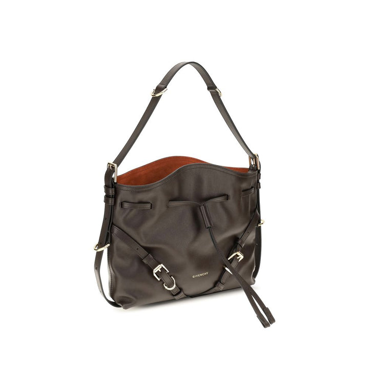 Women’s Givenchy Brown Calf Leather Bos Taurus Backet Bag