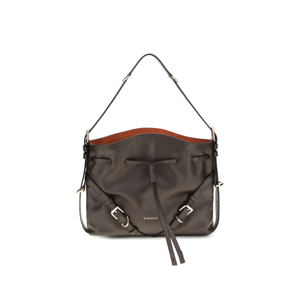Women’s Givenchy Brown Calf Leather Bos Taurus Backet Bag