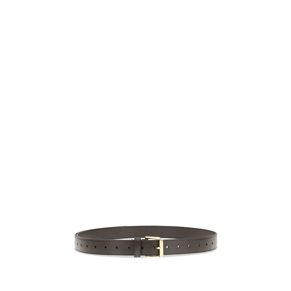 Women’s Givenchy Brown Calf Leather Bos Taurus Regular Belt
