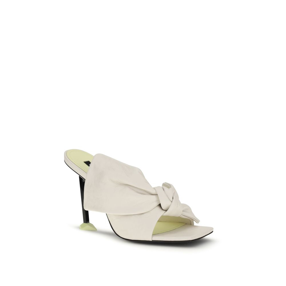 Women’s Givenchy White Lamb Ovis Aries Mules