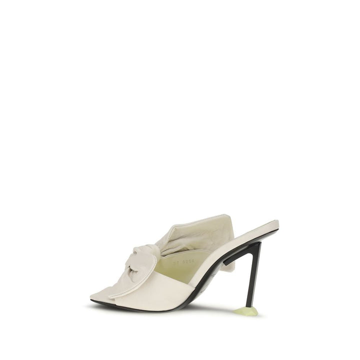 Women’s Givenchy White Lamb Ovis Aries Mules