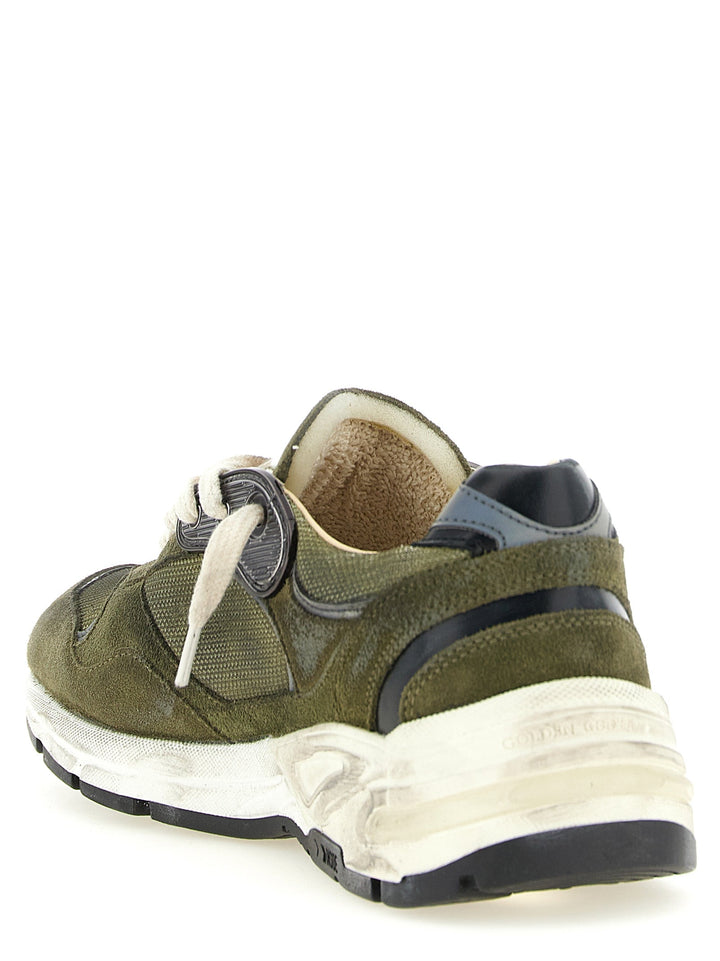 Women’s Golden Goose Bicolor Leather Athletic Sneakers