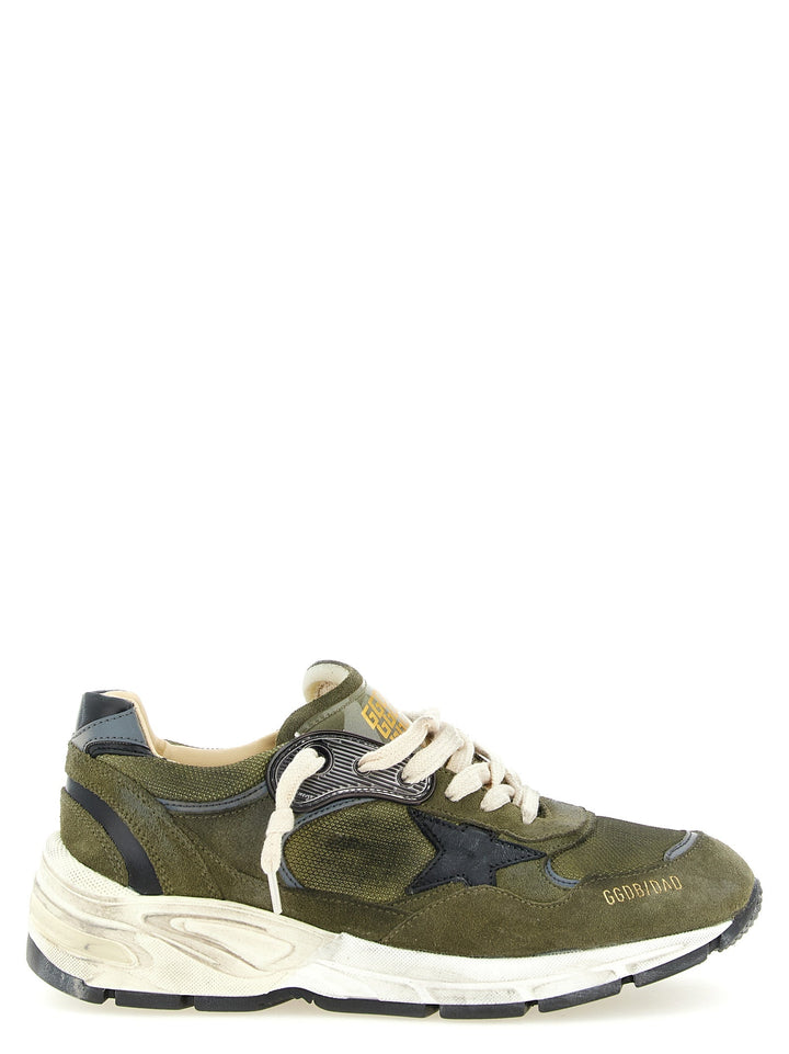 Women’s Golden Goose Bicolor Leather Athletic Sneakers