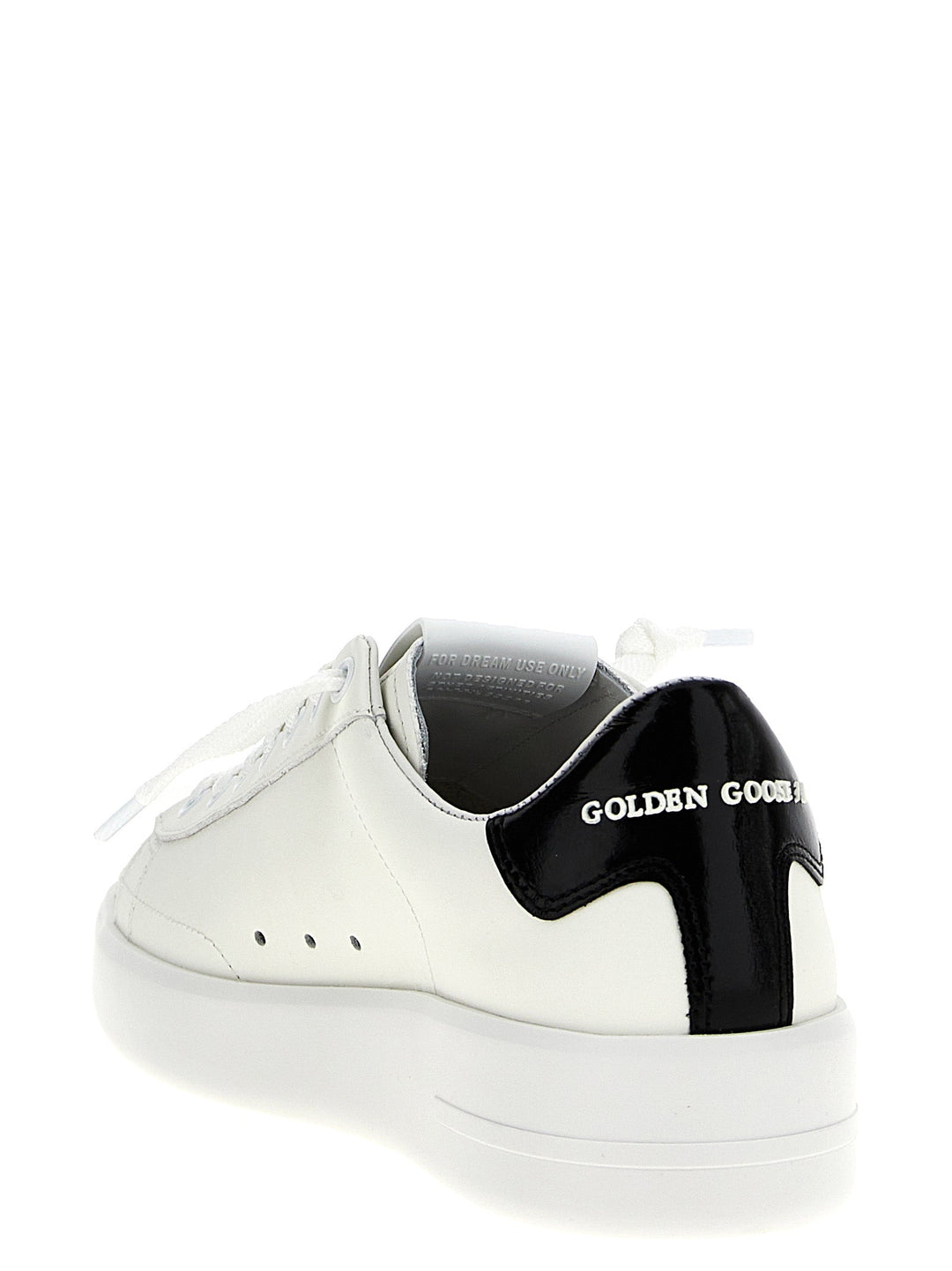 Golden Goose Black Cowhide Low Top Sneakers