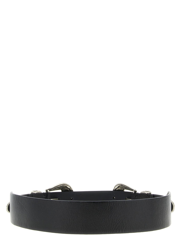 Women’s Golden Goose Black Cowhide Regular Belt