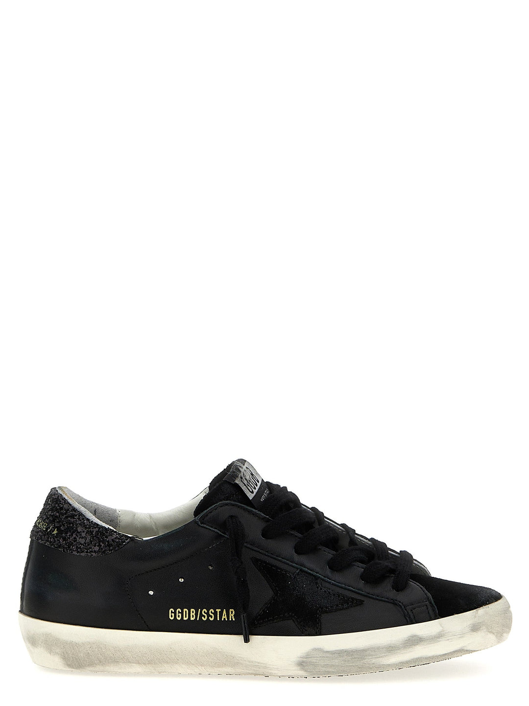 Women’s Golden Goose Black Leather Low Top Sneakers