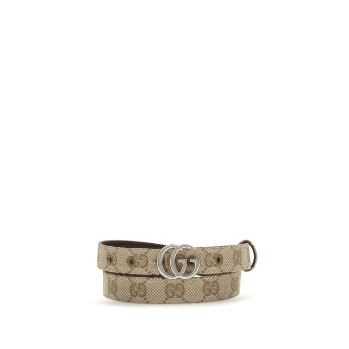 Women’s Gucci Beige Fabric Thin Belt