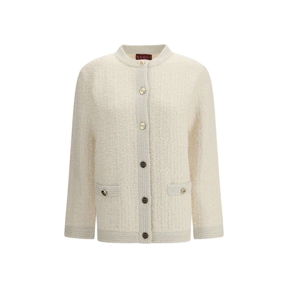 Women’s Gucci Beige Wool Cardigan