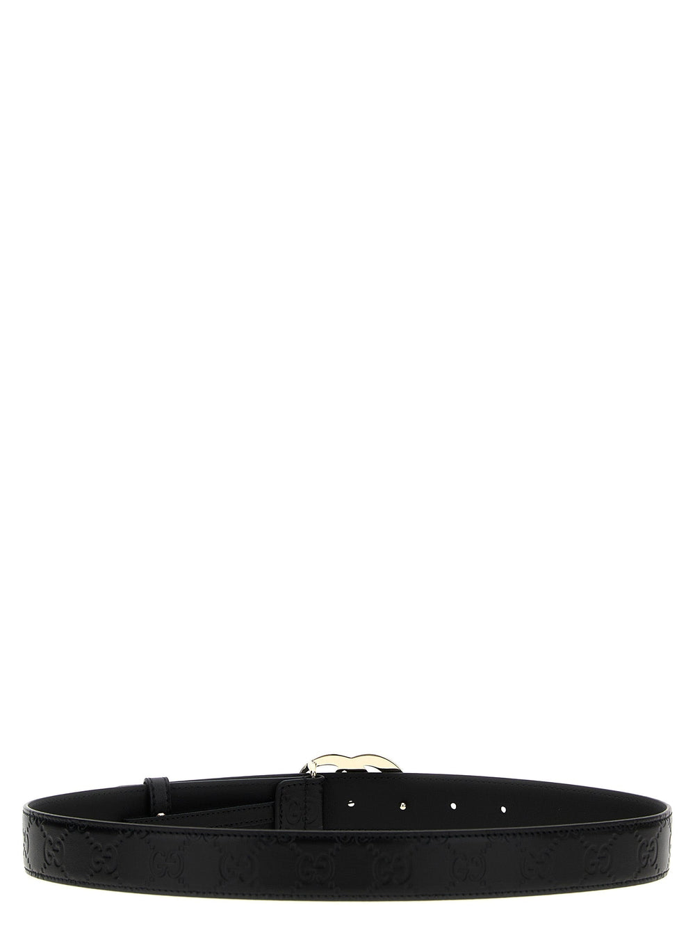 Women’s Gucci Black Calfskin Regular Belt
