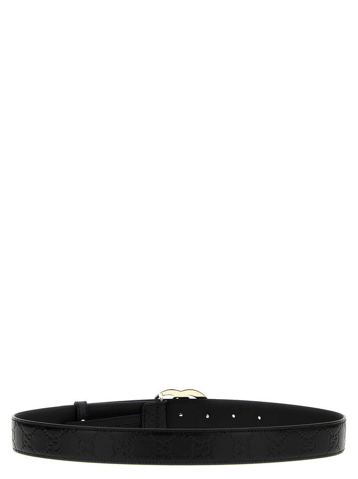 Women’s Gucci Black Calfskin Regular Belt