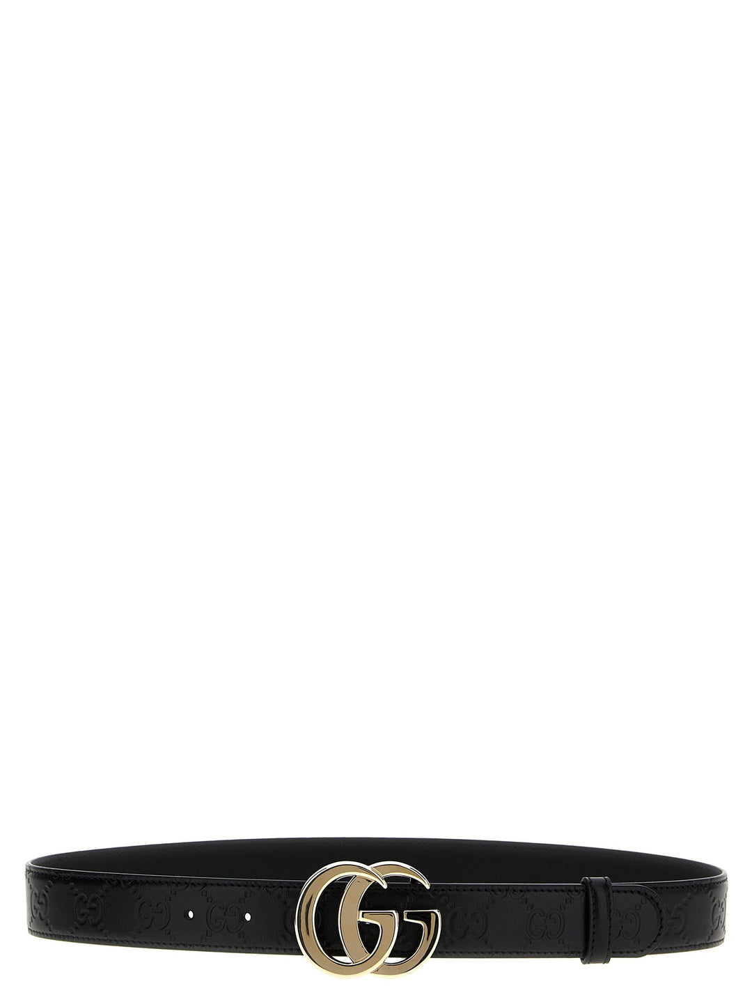 Women’s Gucci Black Calfskin Regular Belt