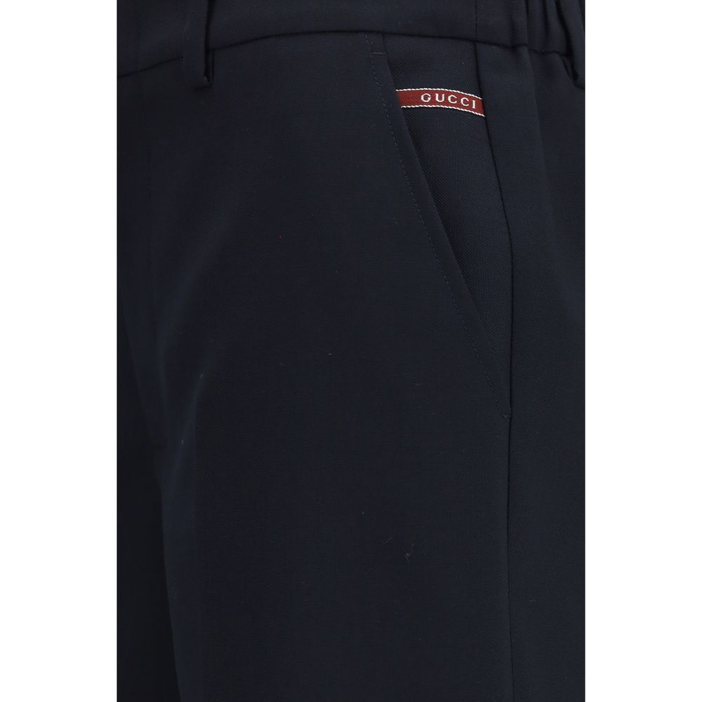 Women’s Gucci Black Cotton Bermuda Shorts