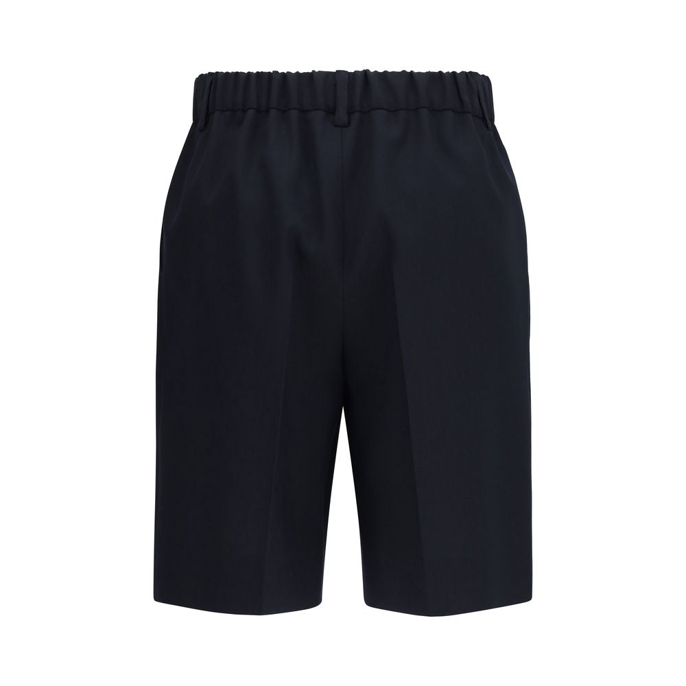 Women’s Gucci Black Cotton Bermuda Shorts
