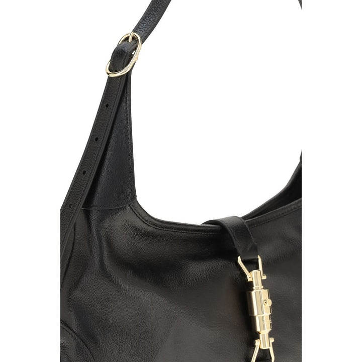 Women’s Gucci Black Goatskin Shoulder Bag