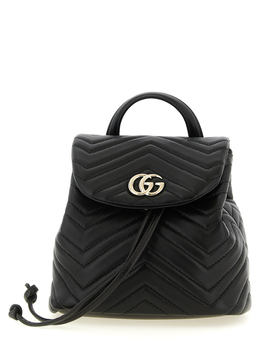 Women’s Gucci Black Lamb Leather Backpack