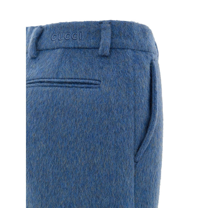 Women’s Gucci Blue Wool Shorts