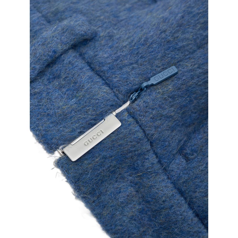 Women’s Gucci Blue Wool Shorts