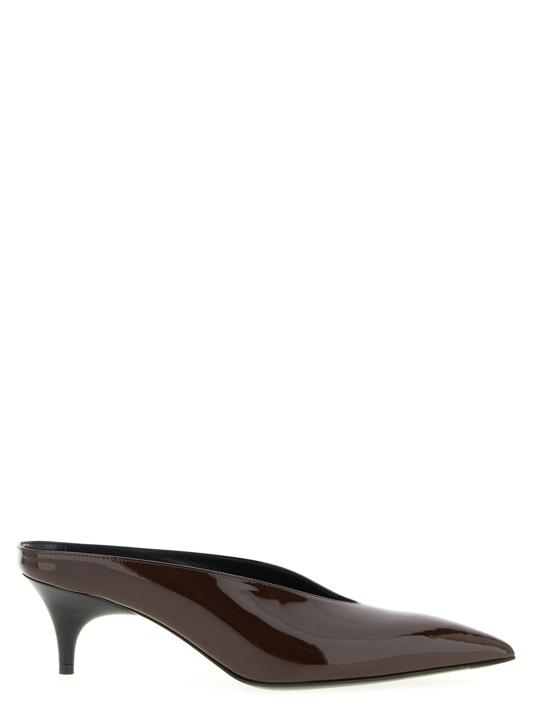Women’s Gucci Bordeaux Calfskin Mid Heel Pumps