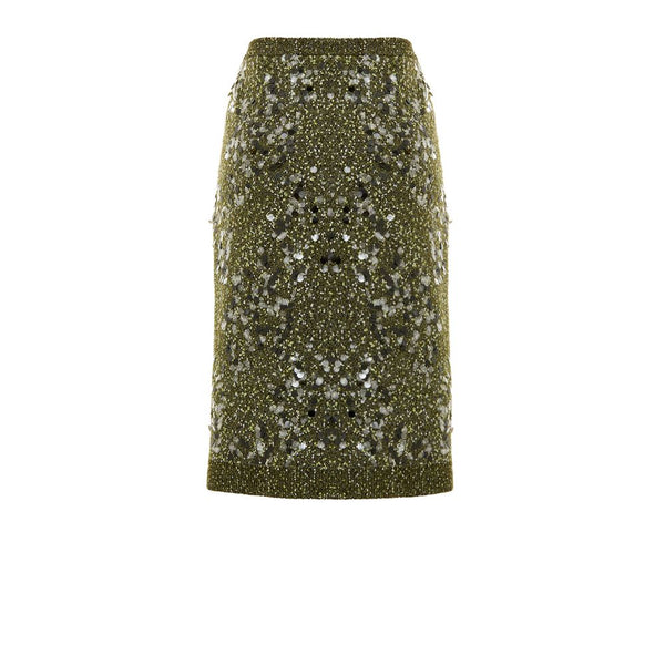 Women’s Gucci Green Viscose Mini Skirt