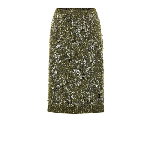 Women’s Gucci Green Viscose Mini Skirt