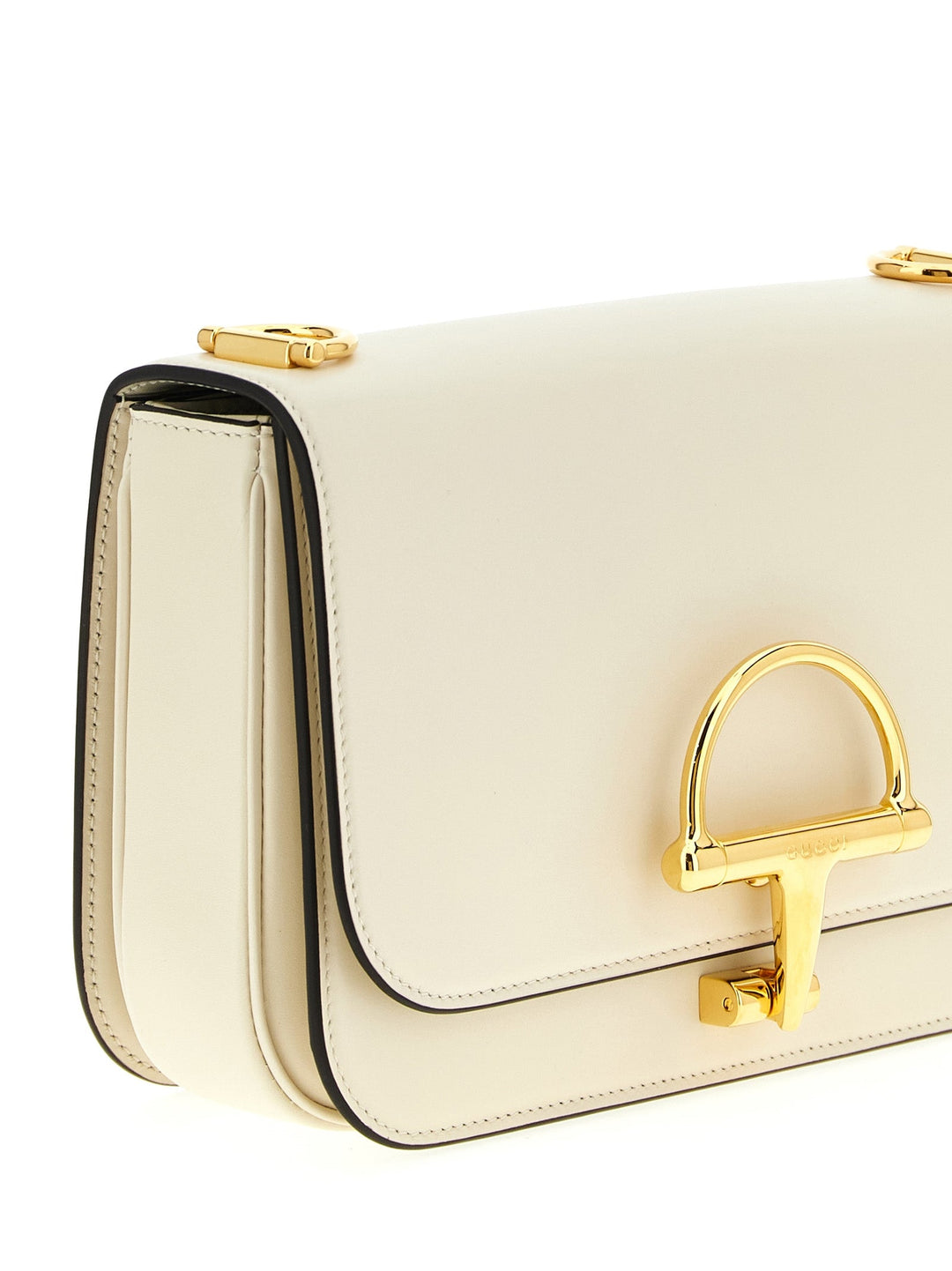Women’s Gucci White Calfskin Shoulder Bag
